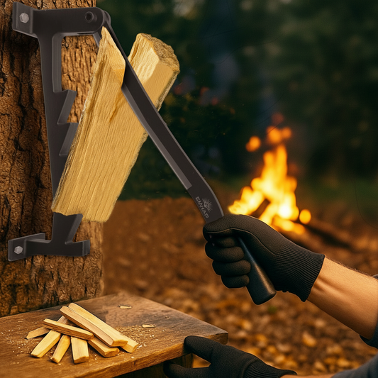 Holzspalter: Anzündholz einfach & sicher spalten