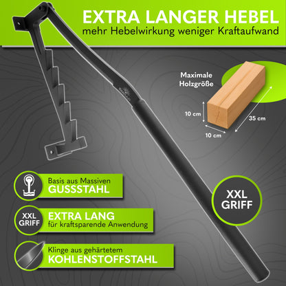 anmachholz-spalterr_Extra_langer_Hebel_Massiver_Gussstahl_Klinge_aus_Kohelnstoffstahl
