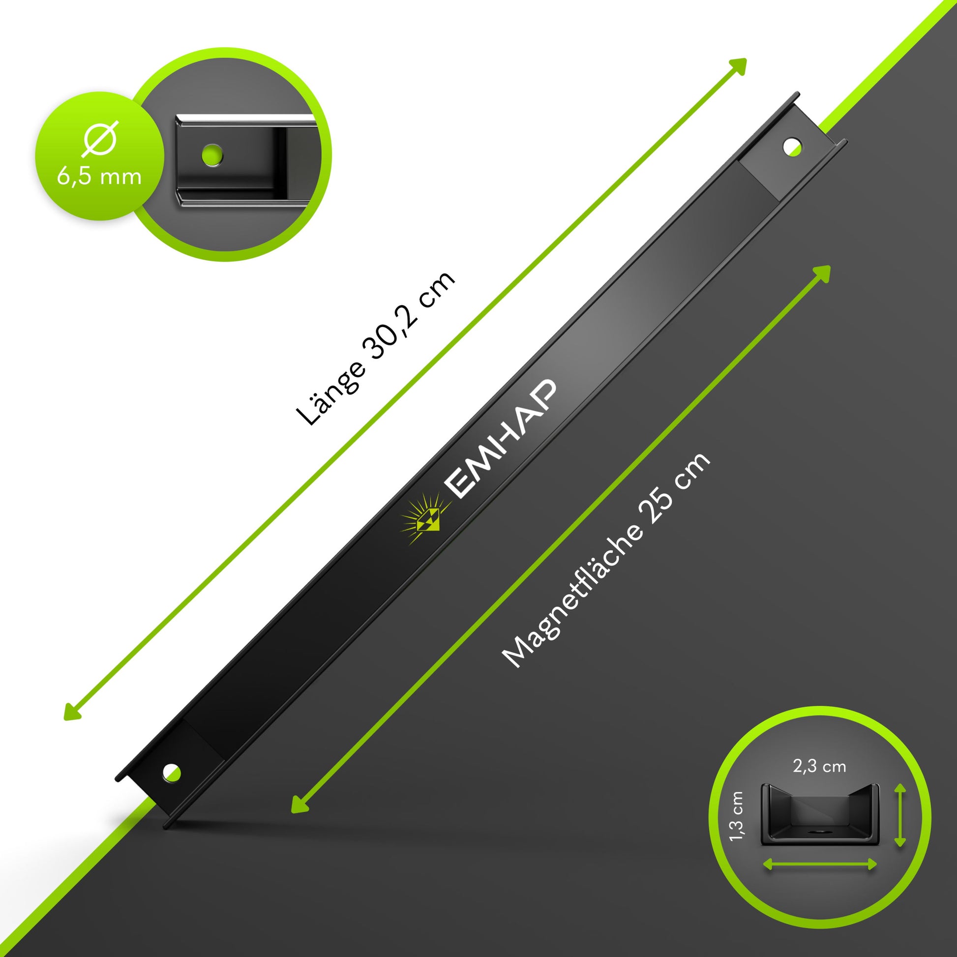 Magnetleiste_30cm_Maße